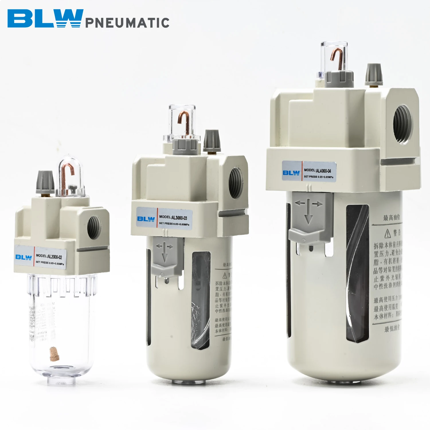 AL2000 Series Pneumatic Air Source Treatment Unit Lubricator Filter G1/4