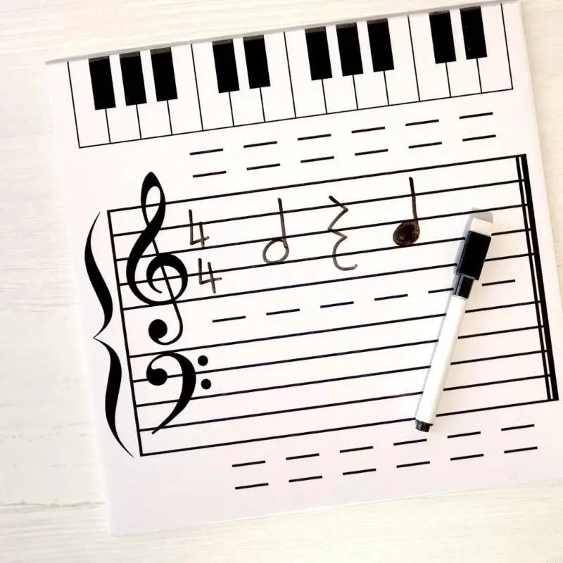 Musikalische Notizbrett zum Unterrichten und Üben für Schüler Kinder Musiker benutzen