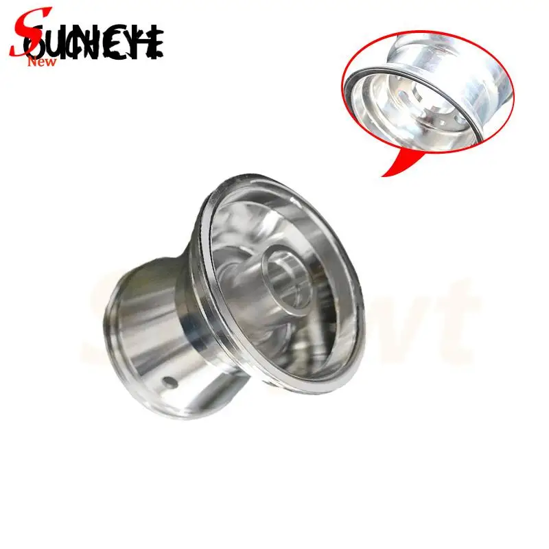 Modified four-wheel motorcycle drift kart accessories, front 10X4.50-5-inch aluminum wheel hub, middle bearing version