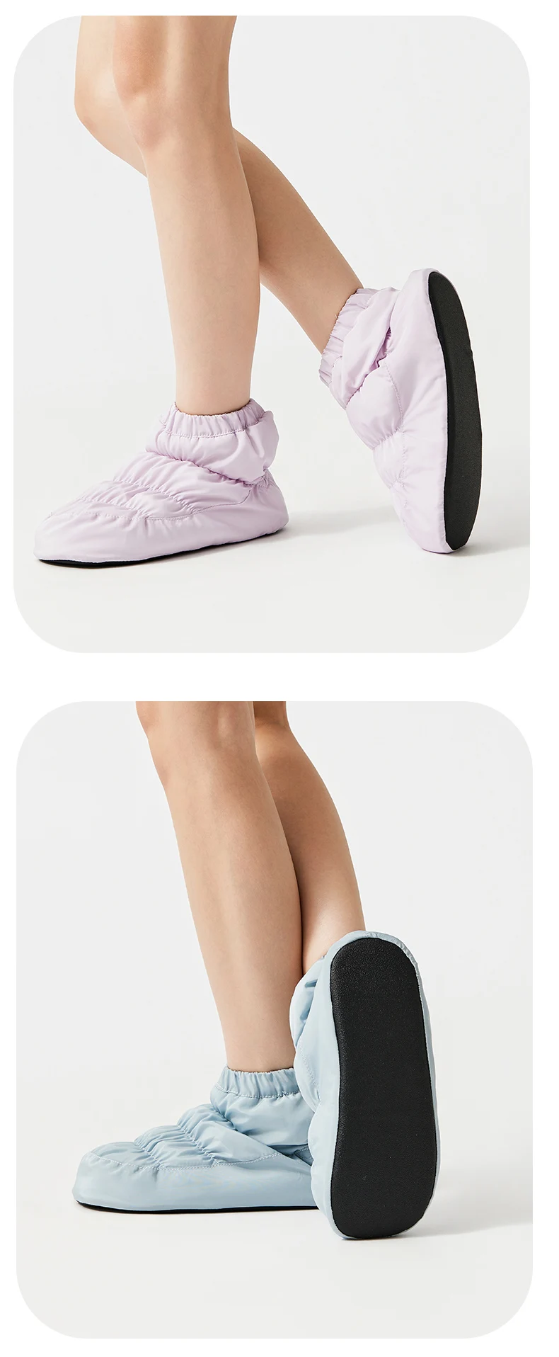 Tanzschuhe, Warme Tanzstiefel, Ballettschuhe für Erwachsene und Kinder, für Körperliches Training und Schutz – Detail 10