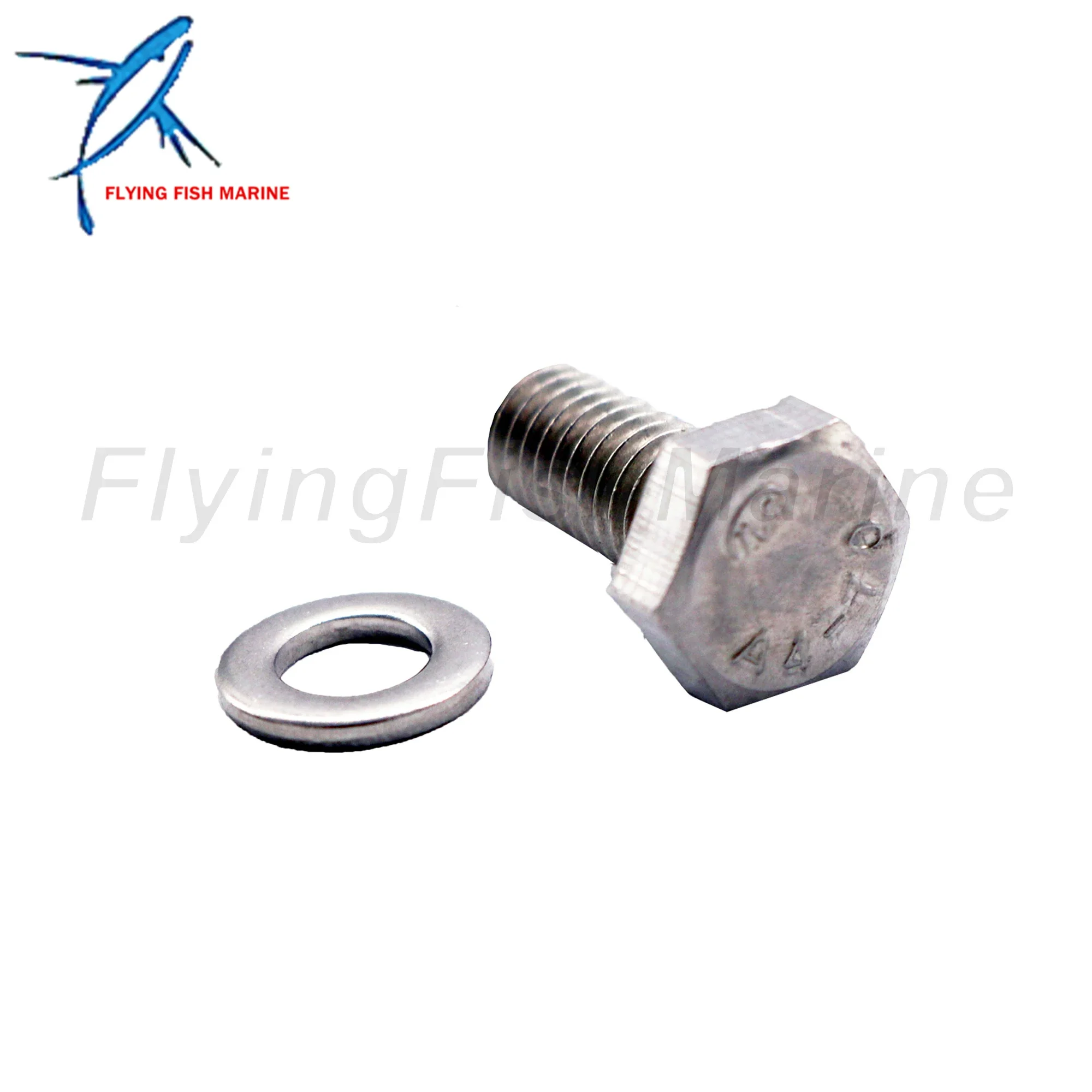 

Outboard 97395-06012 97095-06012 97080-06012 5FU-E4651-00 Screw Bolt with Washer for Yamaha 6HP-225HP, 09100-06130 for Suzuki