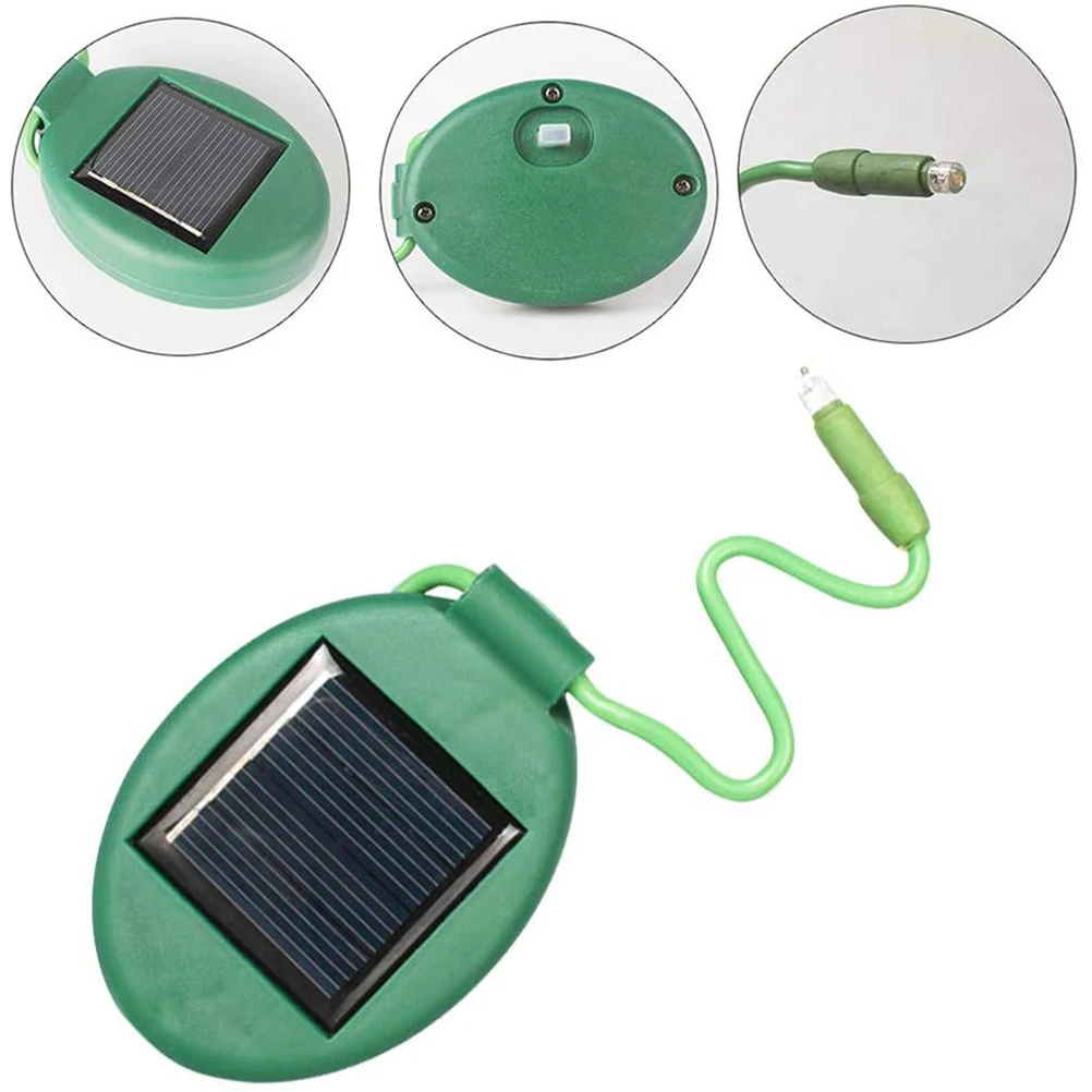 LED-Solar-Gartenleuchten, Solar-Blumen-Licht, Topf, dekoratives Licht, wasserdicht, grüne Pflanzenlampe für Garten, Weg, drinnen und draußen