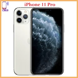 Оригинальный разблокированный Apple iPhone11 Pro 64 Гб/256 ГБ одна карта 12 МП камера экран 5,8 дюйма IOS смартфон LTE iphone11pro телефон