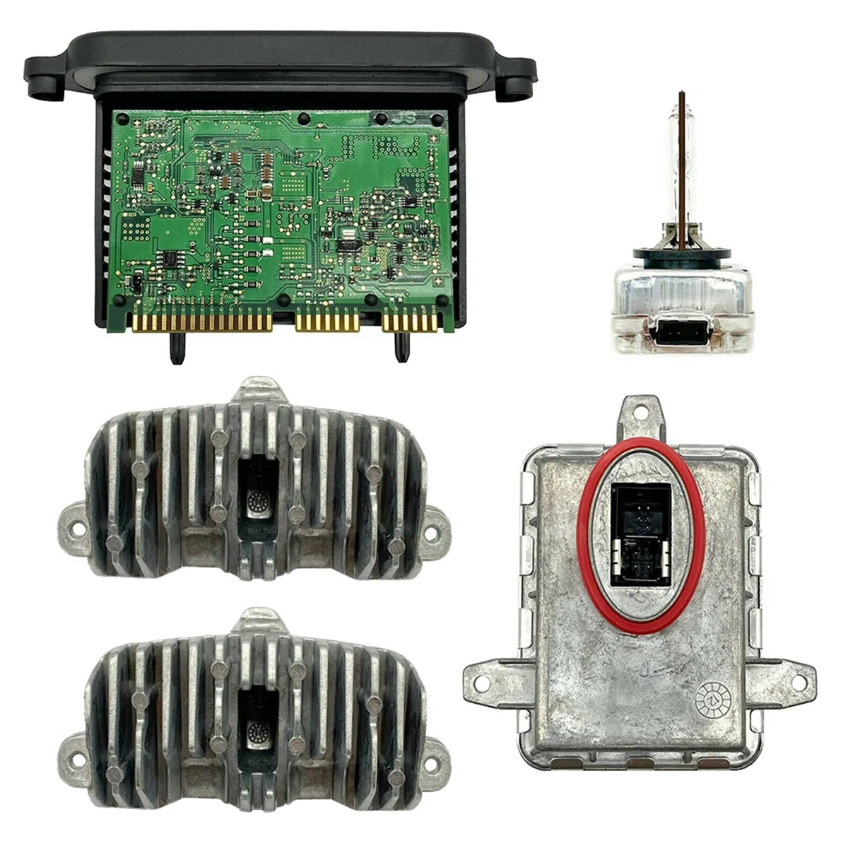 Para 3 Series F30 F31 F34 2012-2015 Módulo de balasto de xenón para faros delanteros Unidad de computadora de control Diodo LED DRL y kit de bombillas D1S