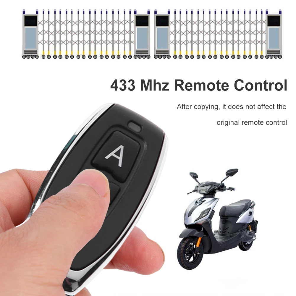 Gate Remote Control Switch Relay Receiver 1CH Controller 433MHZ Universal Remote Control for LED Electronic Lock