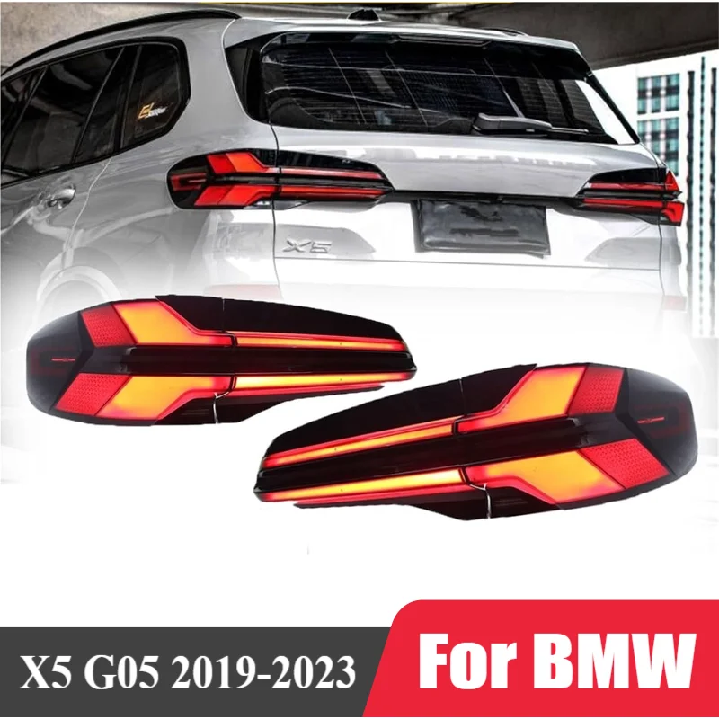 

Upgrade Tail Light For BMW X5 G05 2019-2023 LED Taillights Assembly Animation Start-up DRL Dynamic Turn Signal Indicator Lamps