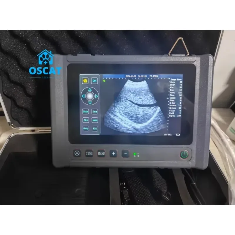 Hot Sale OSCAT Veterinary Equipment EX-T1 Portable Medical Instruments Veterinary Ultrasound Systems Animal Ultrasound