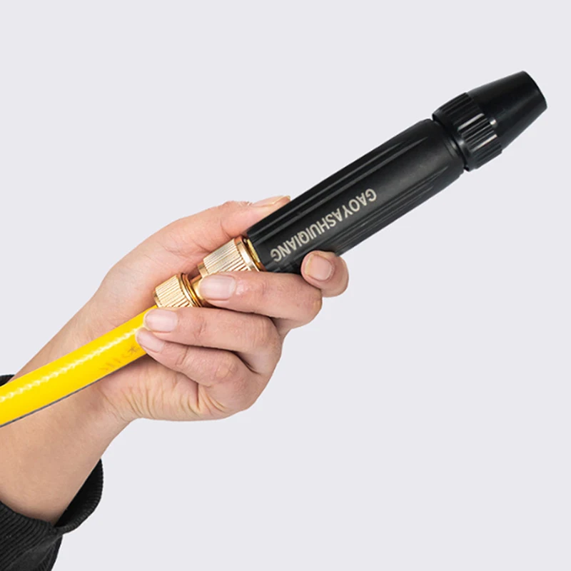 

Adjustable Car Wash Water Gun Portable High Pressure Metal Car Wash Straight Nozzle Washer Spray Sprinkler for Car Washing Tool