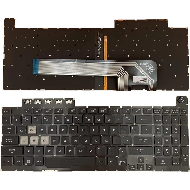 OEM Replacement New US Keyboard Backlit For ASUS TUF Gaming FX506HCB FX506HEB FX506HM Backlit