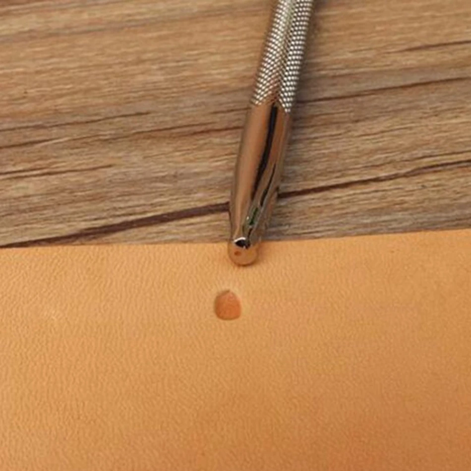 

Leather Carving DIY Embossing Tool Engraving Stamp Alloy Plate Leather Crafting Leather Small Fingerprint Glossy P972
