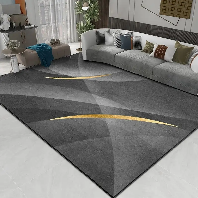 

Nordic Geometry Carpet for Living Room Home Decor Coffee Table Large Area Rugs Bedroom Bedside Foot Pad Alfombra Tapis Salon