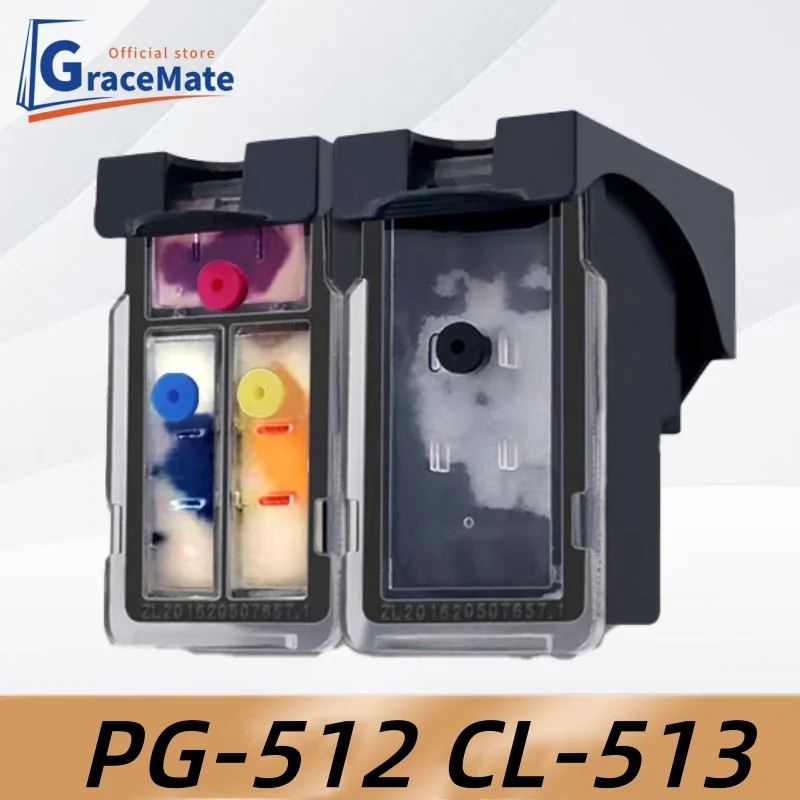 

Replacement for Canon PG512 CL513 Ink Cartridge for Pixma MP282 MX320 MX330 MX340 MX350 MX410 MX420 Printer