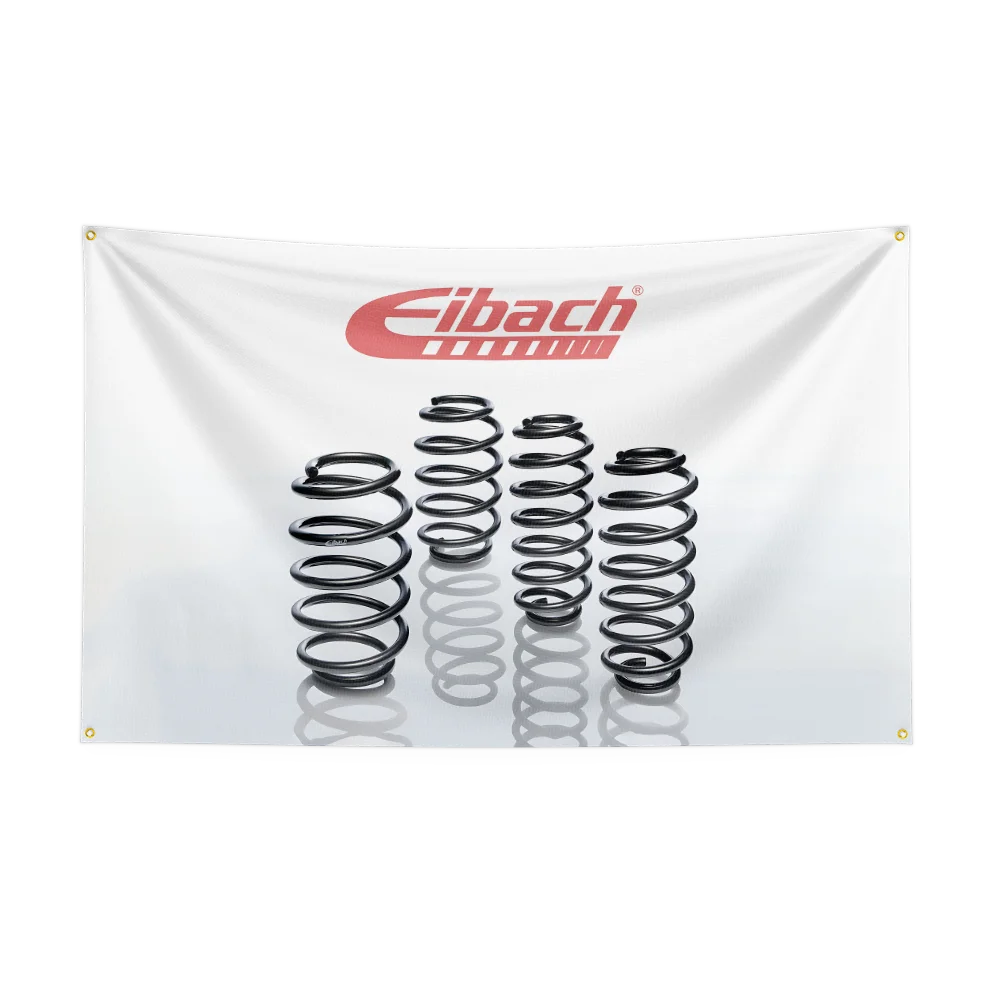 E-Ei-ba-ch-Sp-rings Flag Professional Car Motorcycle Flag Polyester Digital Printing Cars Flagge Banner For Decoration