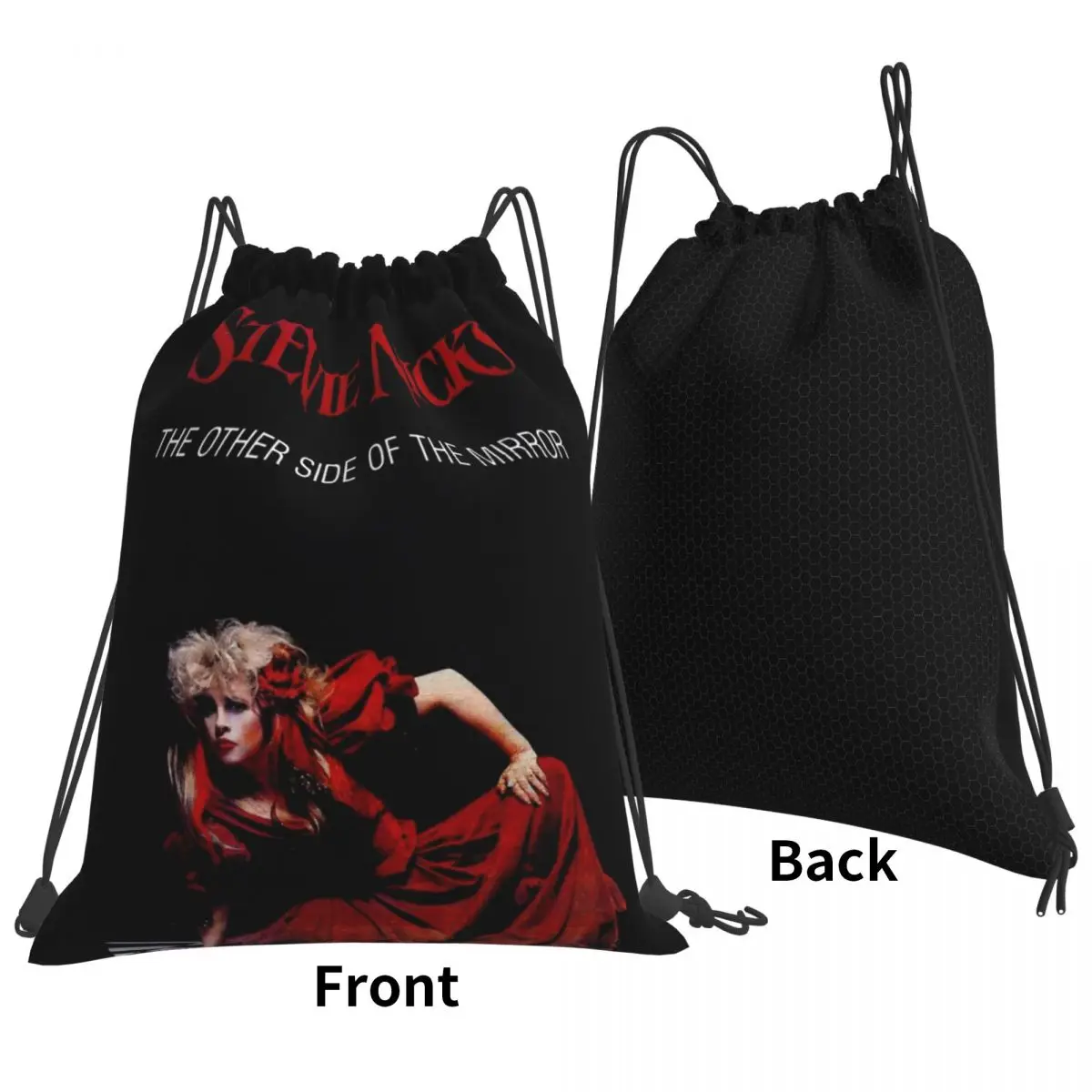 2024 Stevie Nicks Tour Live In Concert Albumcover Backpacks Fashion Drawstring Bags Sundries Bag Book Bags Man Woman Students