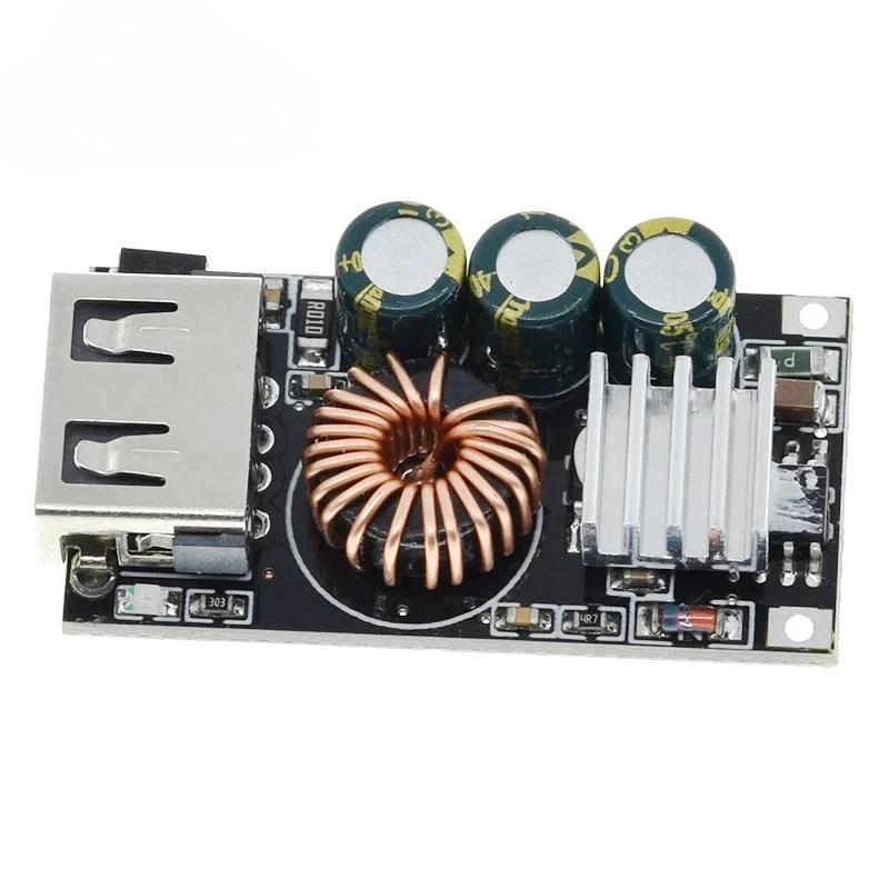 QC3.0 DIY snellader DC 5-32V 24W step-down module voor noodopladen van mobiele telefoon