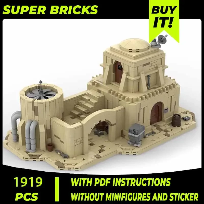 Moc Building Bricks Star Movie Model Battlefront 2 Residential Hut Technology Modular Blocks Gift Christmas Toy DIY Set Assembly