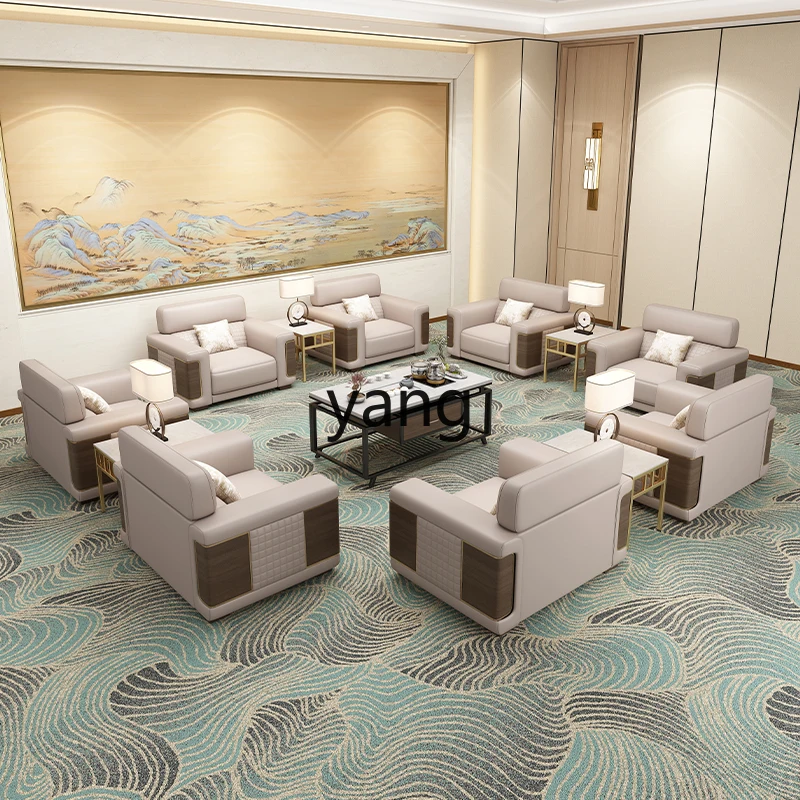 ZL sofa coffee table combination office business meeting guest VIP reception room