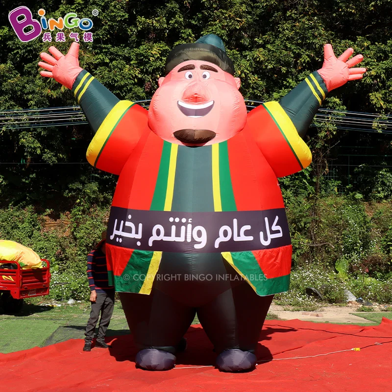 

Inflatable Cartoon Character Balloon Giant Advertising Funny Fat Man New Year Mascot