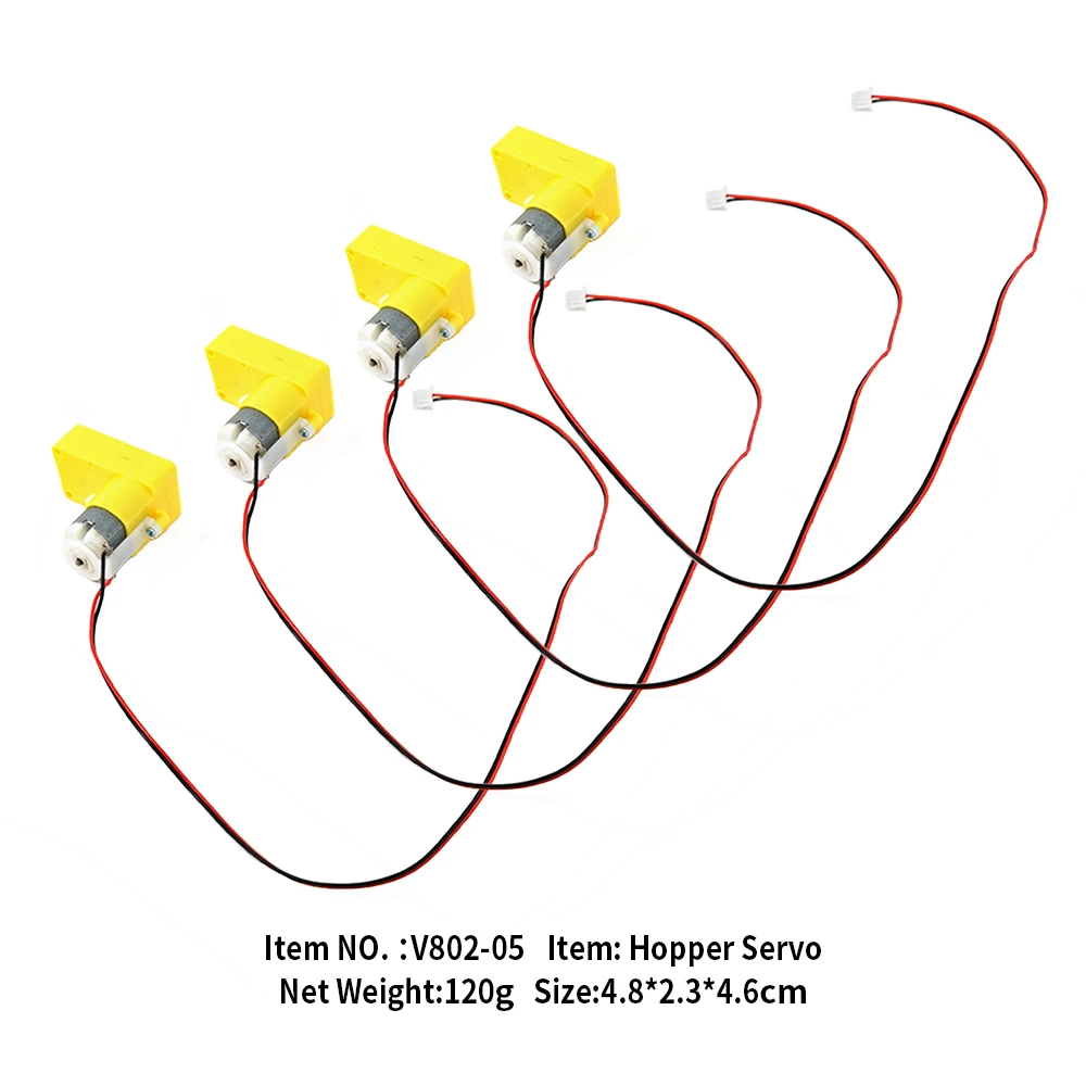 Image of Flytec Offizielle Original V802-05 Hopper Servo Ersatzteile für 4 Tanks GPS RC Angeln Köder Boot V802 Pro