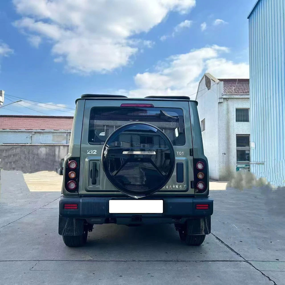 Spare Tire Cover Modified Protector Fit for BAIC 212 T01 2024 2025 2026 Backup Tire Cover Off-road 4x4 Body Accessories