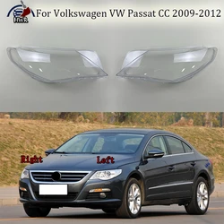Car Front Headlight Cover Lens Headlamps Transparent Lampshad Lamp Shell Masks For Volkswagen VW Passat CC 2009 2010 2011 2012