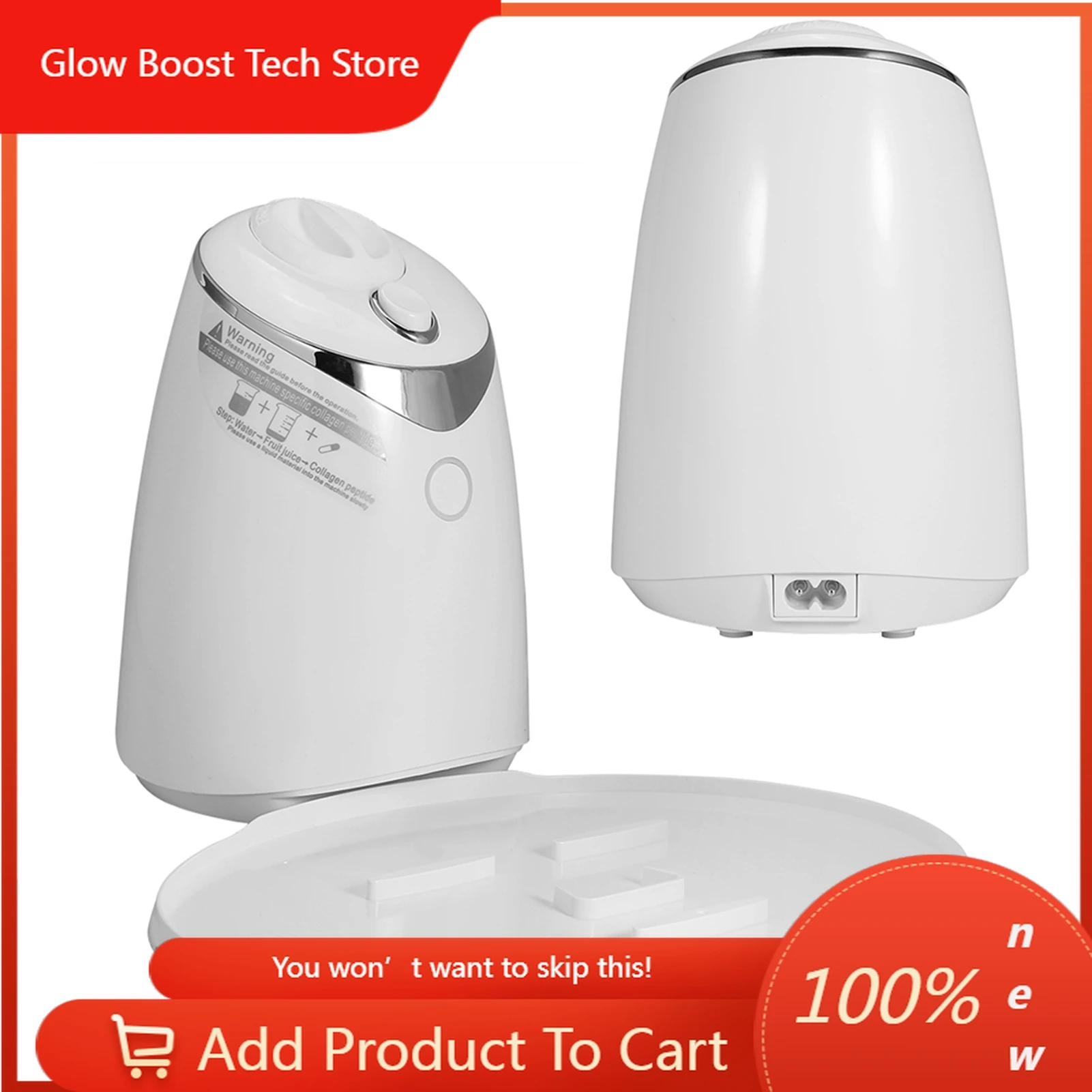 

NYFruit Mask Machine DIY Natural Fruit Vegetable Face Mask Maker Facial Care Fresh Collagen Beauty Machine Vegetable Mask Machin