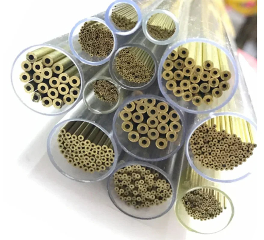 

Brass Drilling Electrode Tube Diameter 0.3mm to 1.0mm Length 400mm Single Hole for EDM Drilling Machine