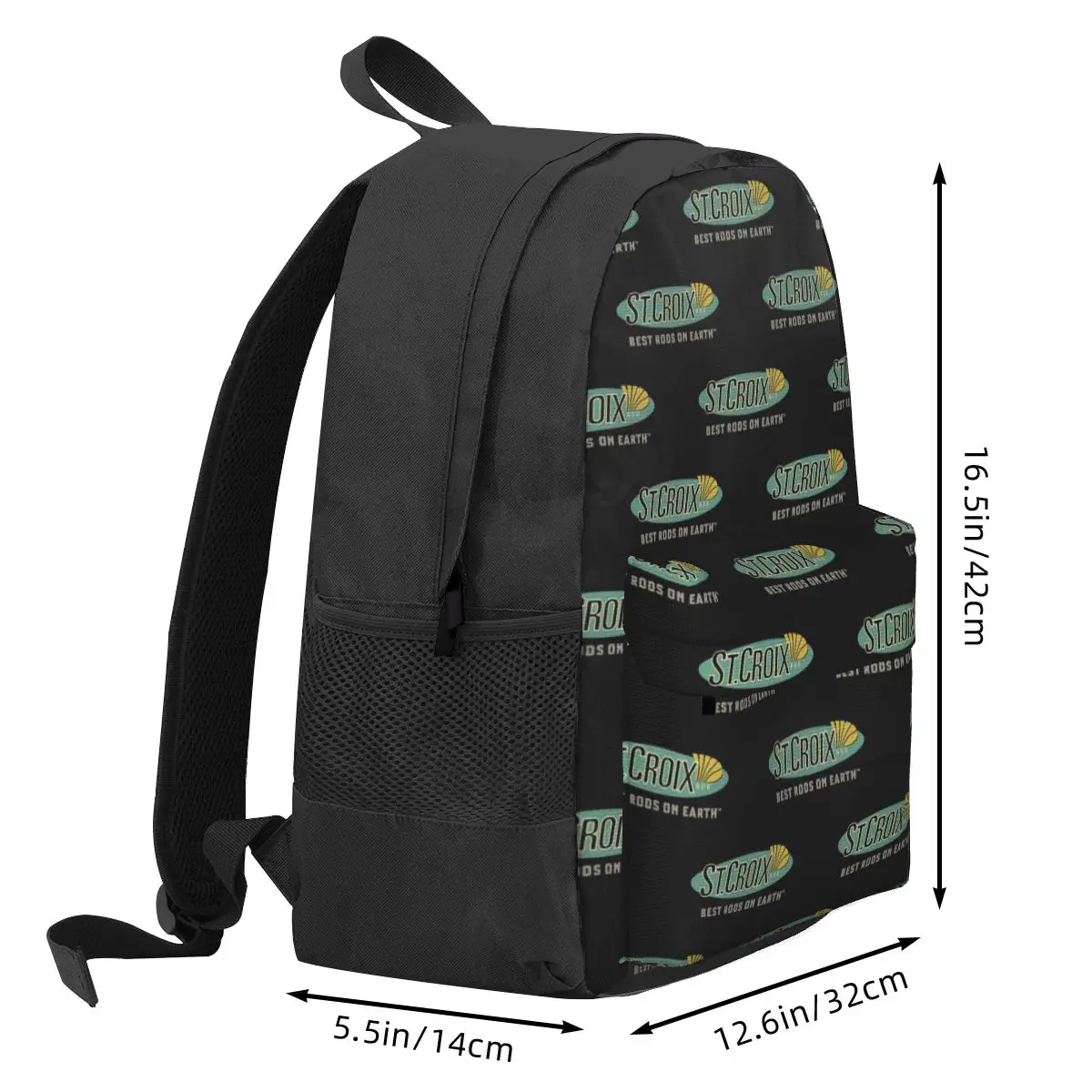 Life Love St Croix Merch Backpack Hot Sale Daypack Large Capacity Boys Girls BookBag School Bag Shoulder Bags for Men Women