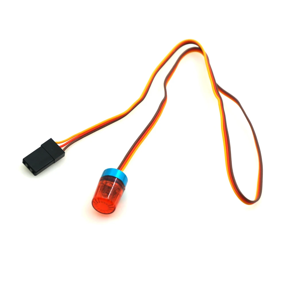 AXSPEED Multi-function LED Lamp Strobing-blasting Blue/Yellow/Red Flashing Rotating Light  for 1/10 RC Model Car Parts