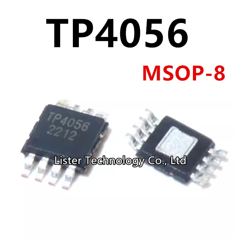 20~200PCS/Lot New TP4056-42 TP4056 TC4056A 4056 SOP-8 SMD SOP8 MSOP-8 MSOP8