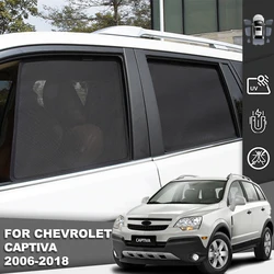 For Chevrolet Holden Captiva 7 2006-2018 Magnetic Car Sunshade Visor Front Windshield Curtain Rear Side Baby Window Sun Shade
