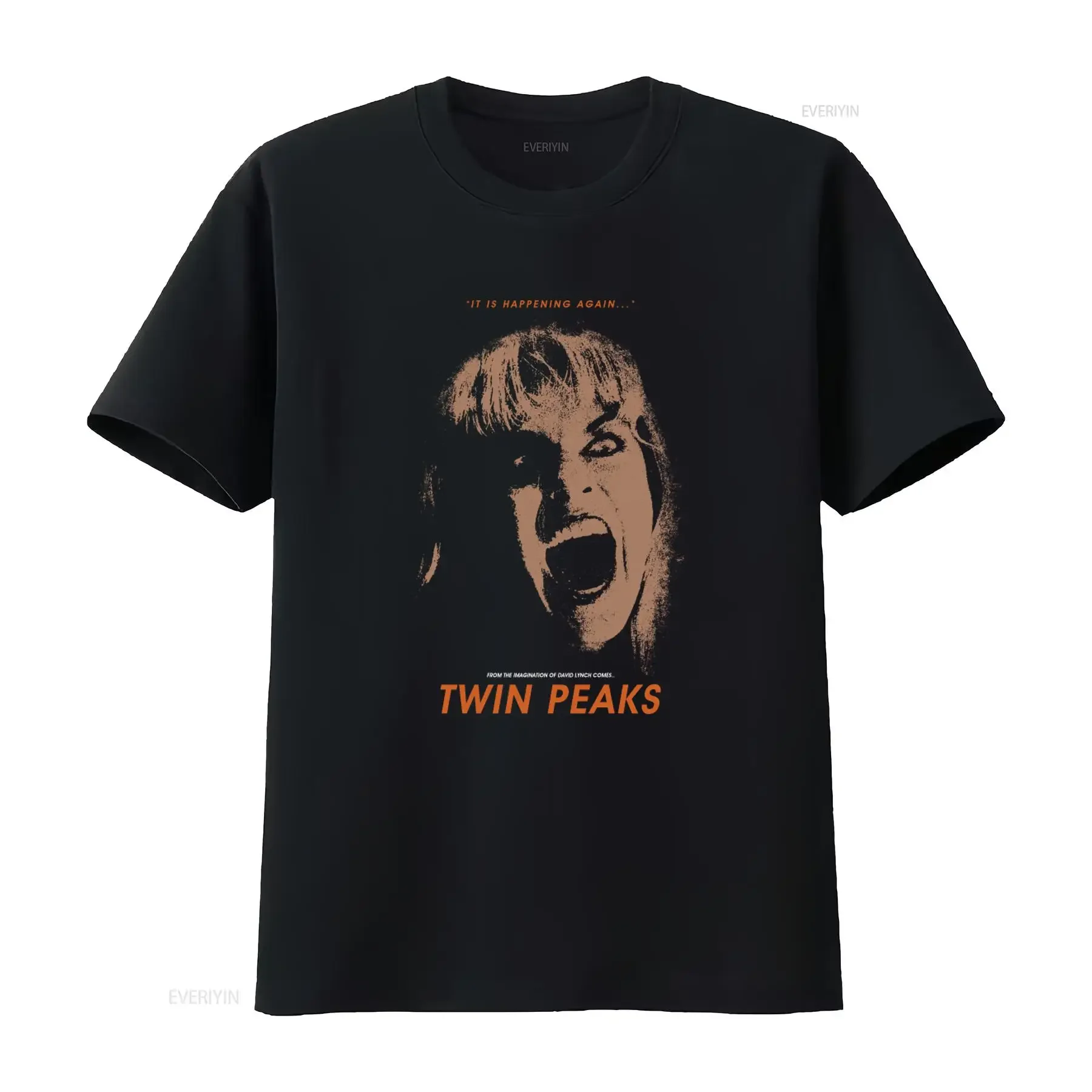 Twin Peaks Laura Palmer T Shirt Fire Walk With Me Horror Movie  vintage Washed designer clothes Slightly streetwear Stretched