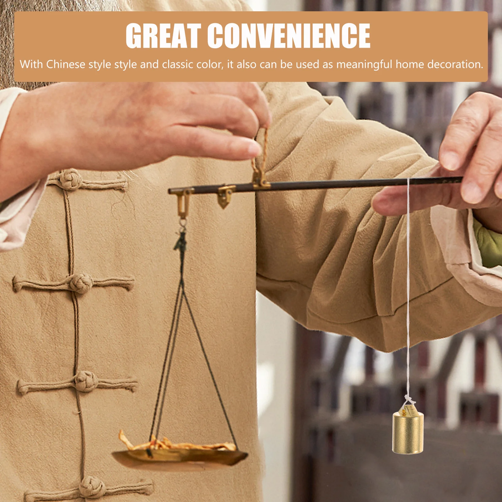 

Copper Scale Weight Replacement Calibration Durable Medicine Scale Weight Chinese Traditional Retro Style Supply