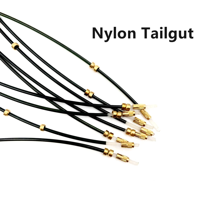 10 piezas de cuerda de nailon para violín/viola/cello 4/4, con tornillos de cobre de repuesto