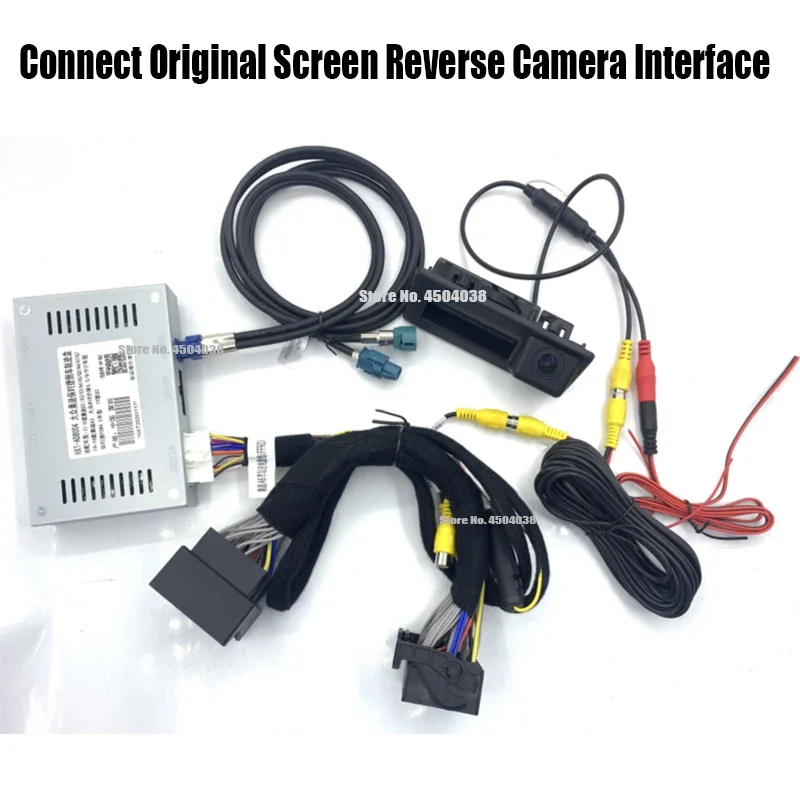 Front Rear Camera For Volkswagen Golf8 Golf 8 High Original Screen Upgrade Decoder Interfac Backup Reverse Camera Plug & Play