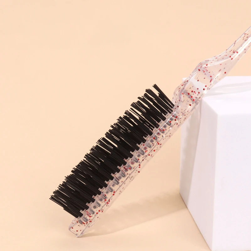 1pc crystal hair brush, used to comb the side and back of hair, suitable for both men and women For Hair Accessories image 3