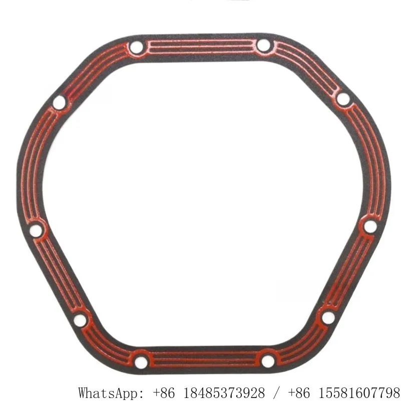 Lubricating oil locker differential cover gasket