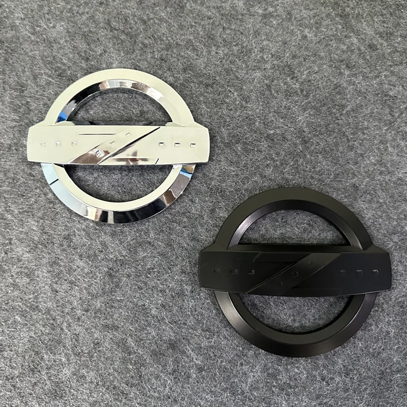 

For Nissan 350Z 370Z Z33 Fairlady Nismo Z Logo Rear Boot Trunk Emblem Badge Car Sticker Decals Chrome Black ABS