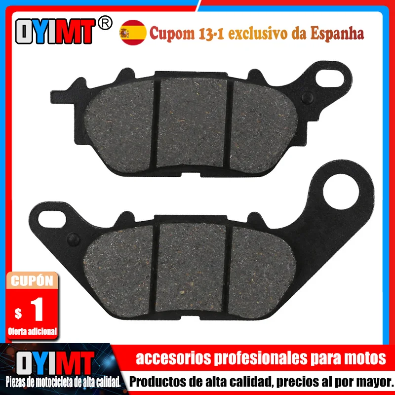 Pastillas de Freno Delanteras para Motocicleta YAMAHA XC115 S-D'elight FZS 25 XC125 Vity YBR125 YS125 T135HC T 135-SE Crypton FZS 25 T 135 HC