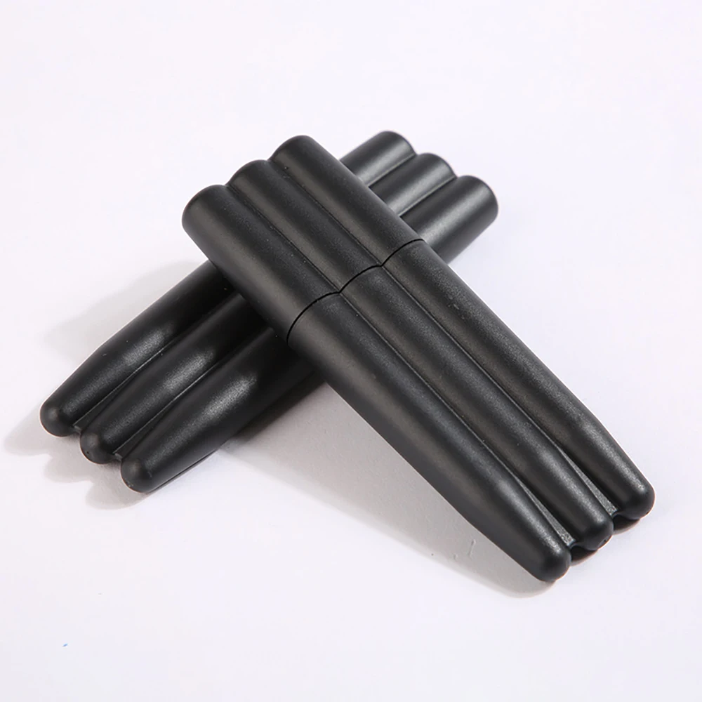 1Pc Three Tree Triple Black Case Plastic Storage Easy to Take Tree Tube Case Storage No-Smell Waterproof
