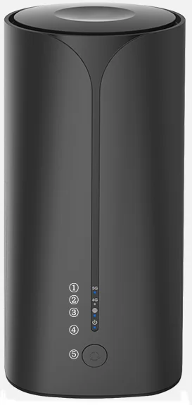 Router WIFI 6 5G per interni nero 3100Mbps con otto antenne a piatto multi-polarizzate 5G Serie Mesh Router globale di nuovo stile 2025