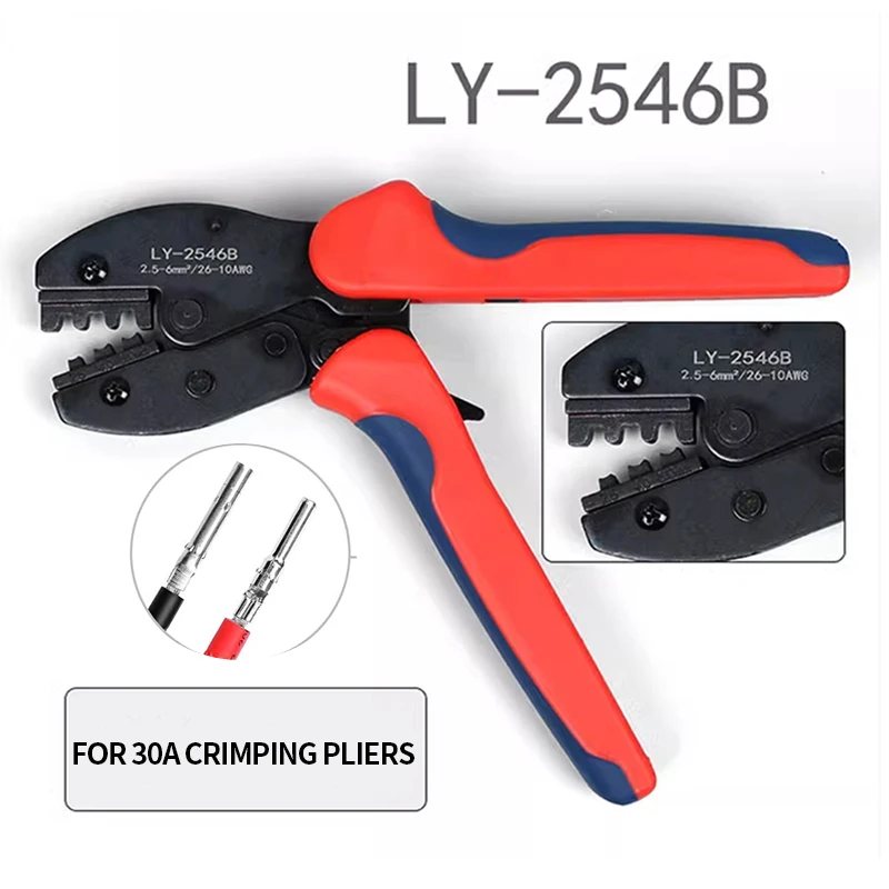 Solar PV Panel Crimping Tool Kit with Crimper Stripper,Solar connectors,Spanner Wrench, Crimper Tool for AWG14-10,2.5/4/6mm²