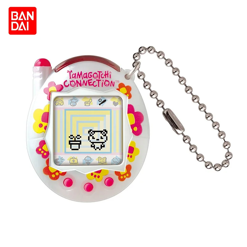 Bandai Tamagotchi Miniaturowy automat do gier Oryginalny elektroniczny kolorowy ekran dla zwierząt Interaktywny nostalgiczny prezent urodzinowy dla dzieci