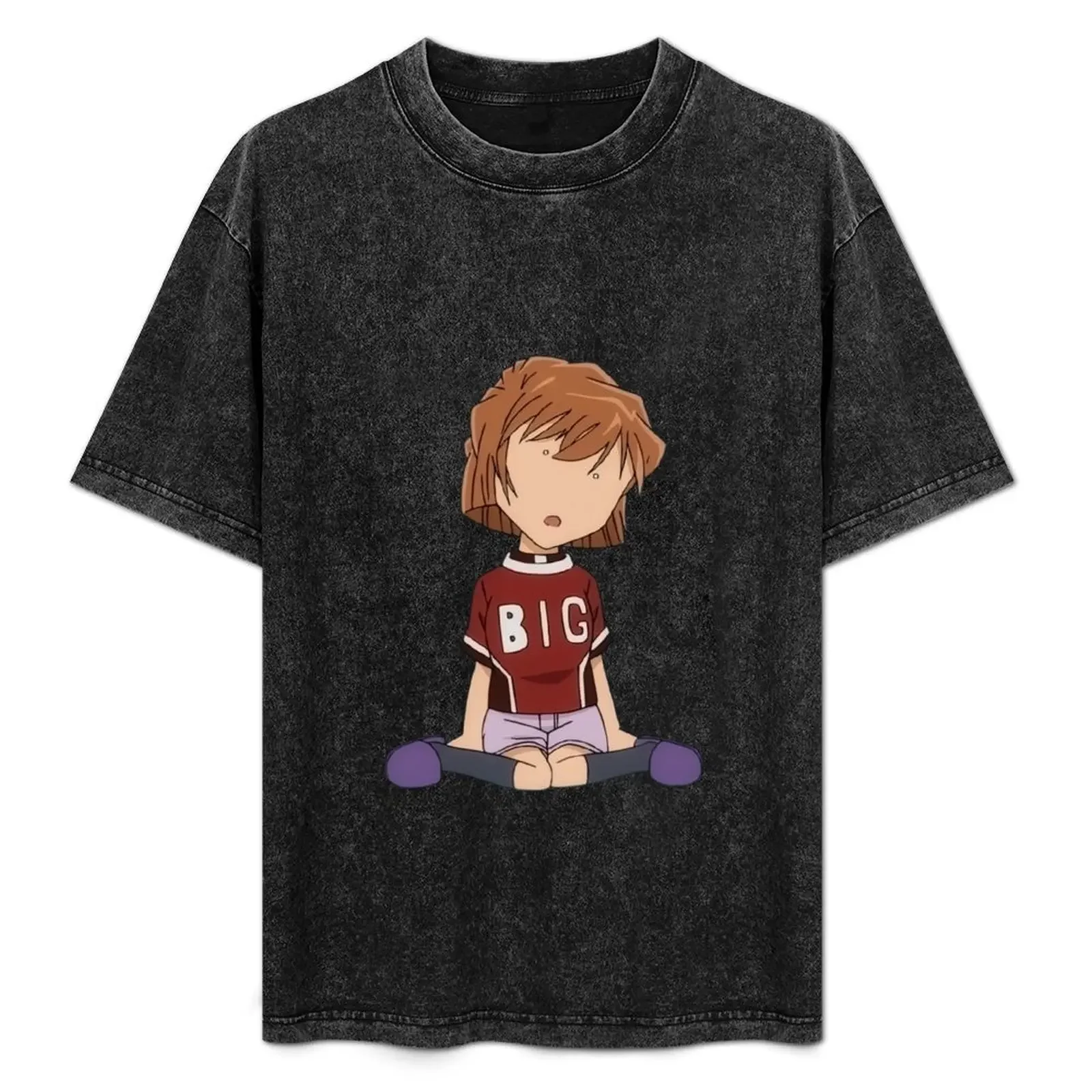 

haibara ai T-Shirt funny meme t-shirts kawaii clothes customs anime shirts men