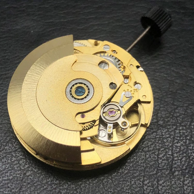 Watch spare parts mechanical movement Shanghai 2824 movement silver gold domestic high quality stable performance