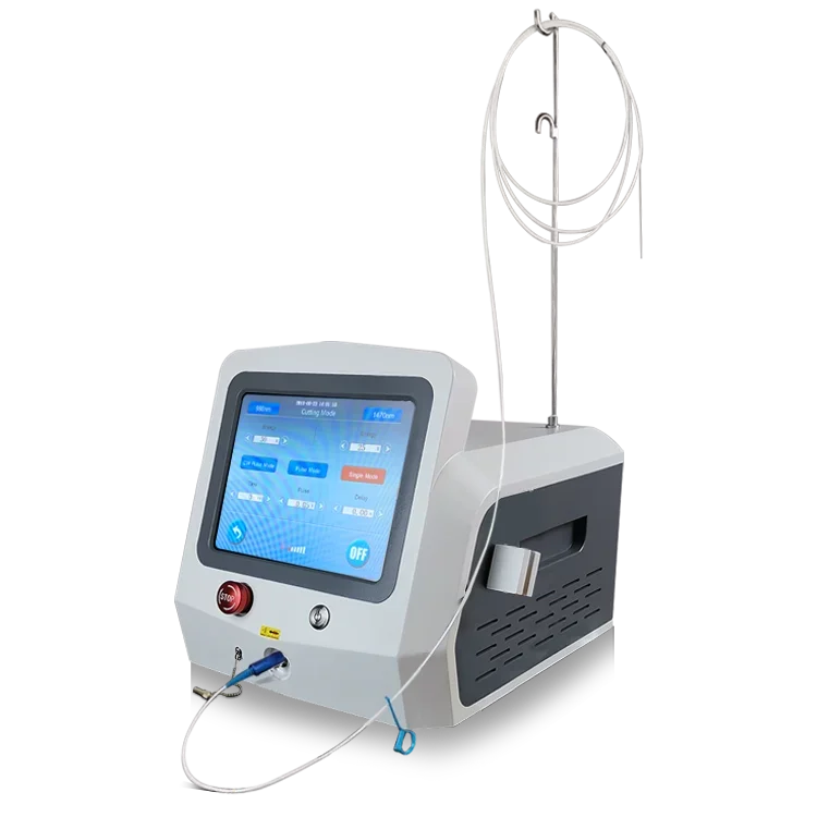 Germany diode Laser Emitter 980nm 1470nm Hemorrhoid laser fiber Proctology Surgery anal fistula radial fiber