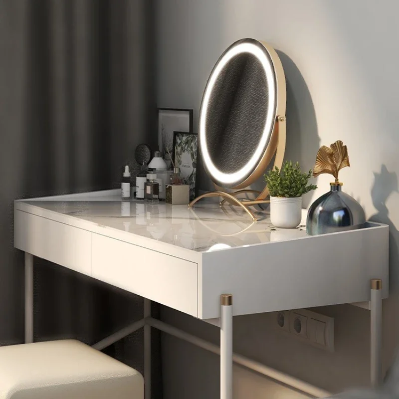 High-end solid wood dressing table Simple high-end dressing table