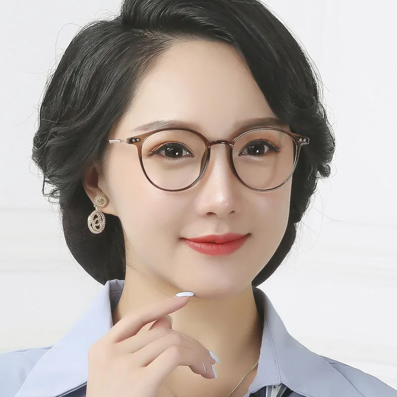 Anti Blue Ray Anti-fatigue Reading Glasses for Women, Ultralight Eyeglasses Frame, Ultral -thin Hard & Multi-coated lens