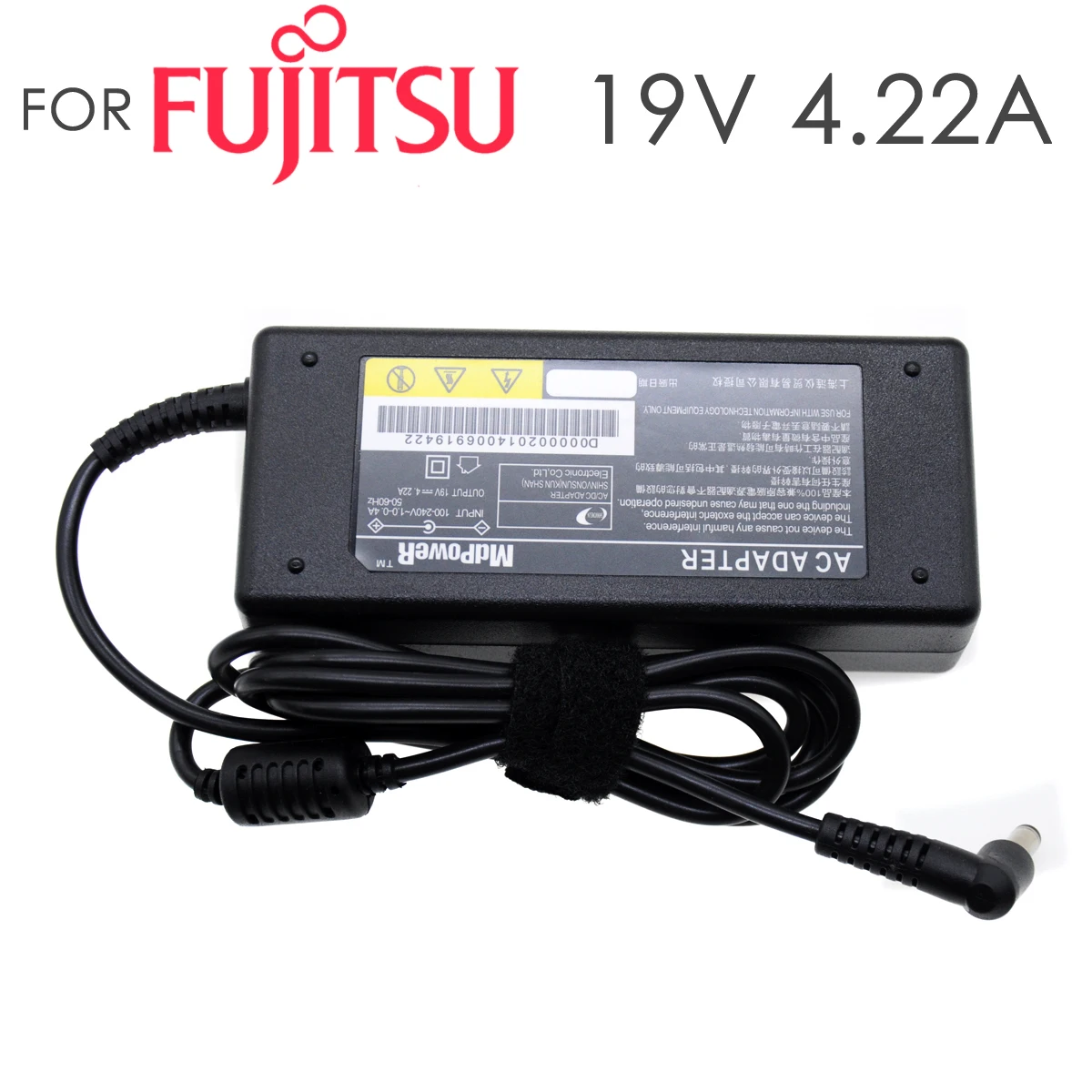 

For Fujitsu Lifebook H210 H230 H240 LH522 LH532 S2210 S6010 S6120 S6310 S6311 laptop power supply AC adapter charger 19V 4.22A