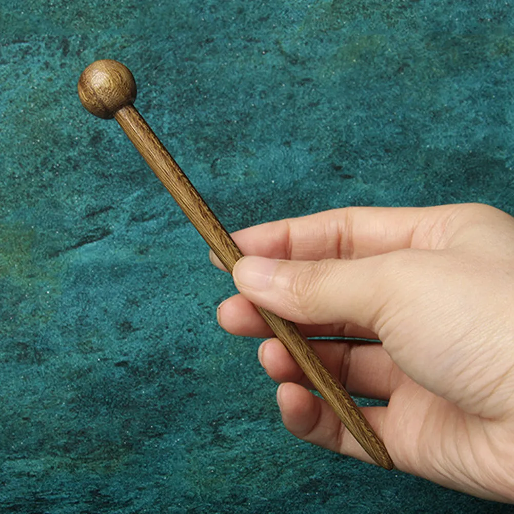 

Chinese Hair Stick for Bun Women's Wood Hair Pin Strong Hold Crack Resistant Style Tool for Hanfu Festival Gift Idea